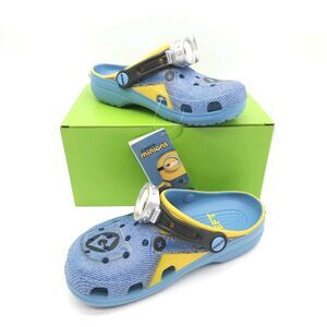 Crocs Despicable Me 4 Minions Unisex Womens 6 Mens 4 Clogs Slip On Shoes New Box